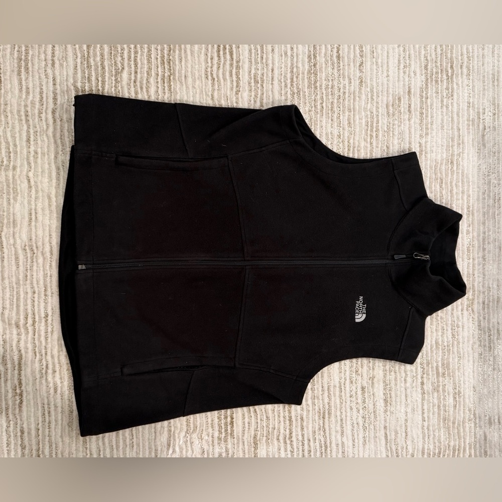 The North Face Black Sleeveless Fleece